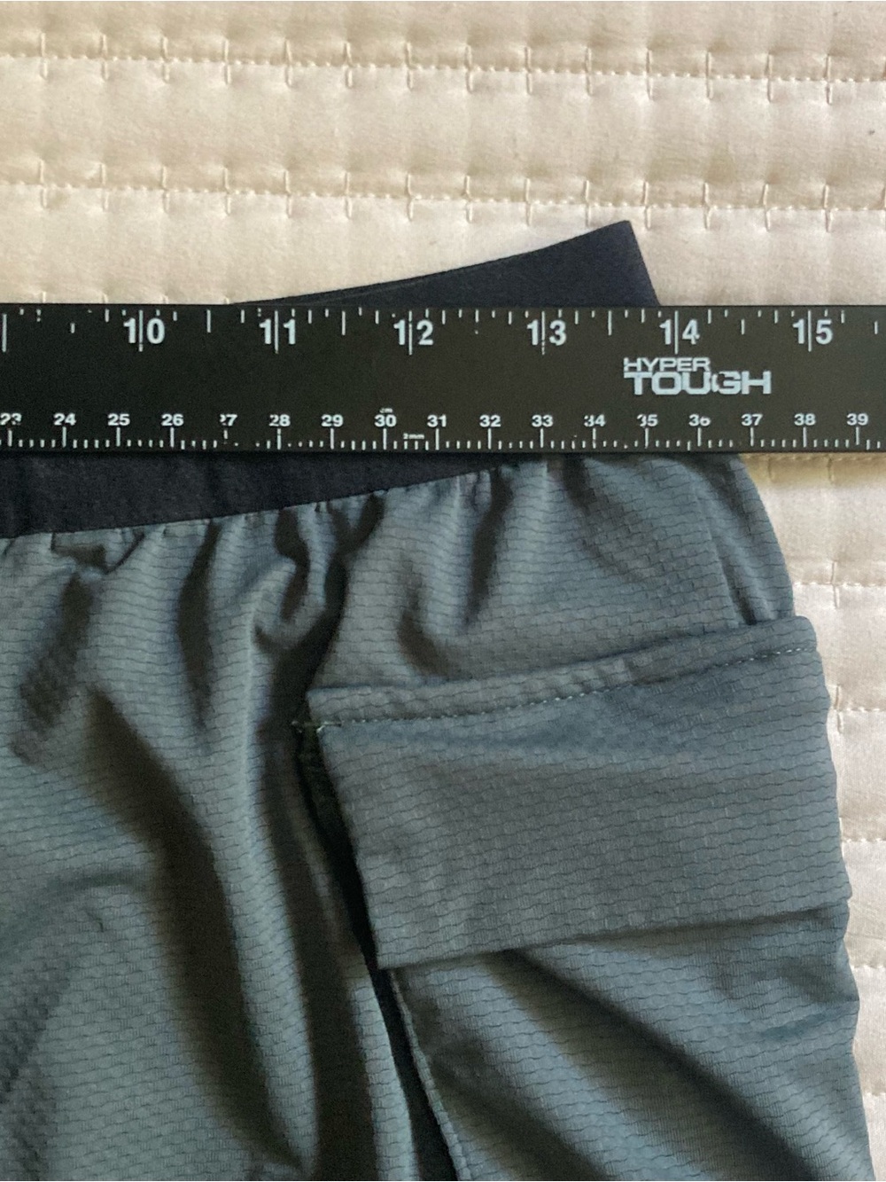 YoungLA Athletic Training Shorts Men’s Small Green Lined 5” Cargo Pockets Gym - Picture 10 of 12